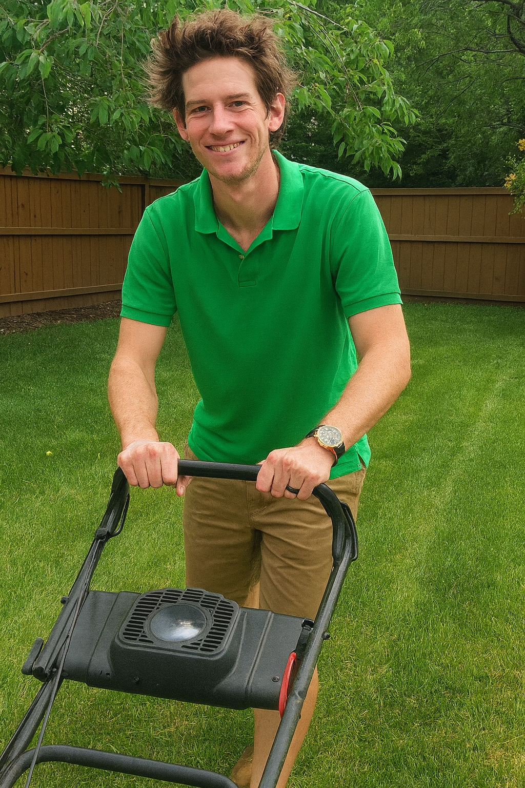 Lawn Care Caloundra Liam Winning Mows Lawn